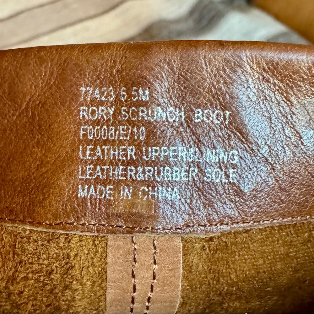Frye Rory Scrunch Boot - 6.5 - Picture 7 of 7